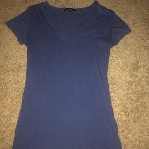 “ambiance” blue blouse